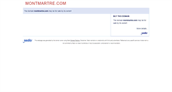 Desktop Screenshot of montmartre.com