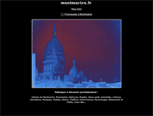 Tablet Screenshot of montmartre.fr