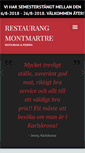 Mobile Screenshot of montmartre.se